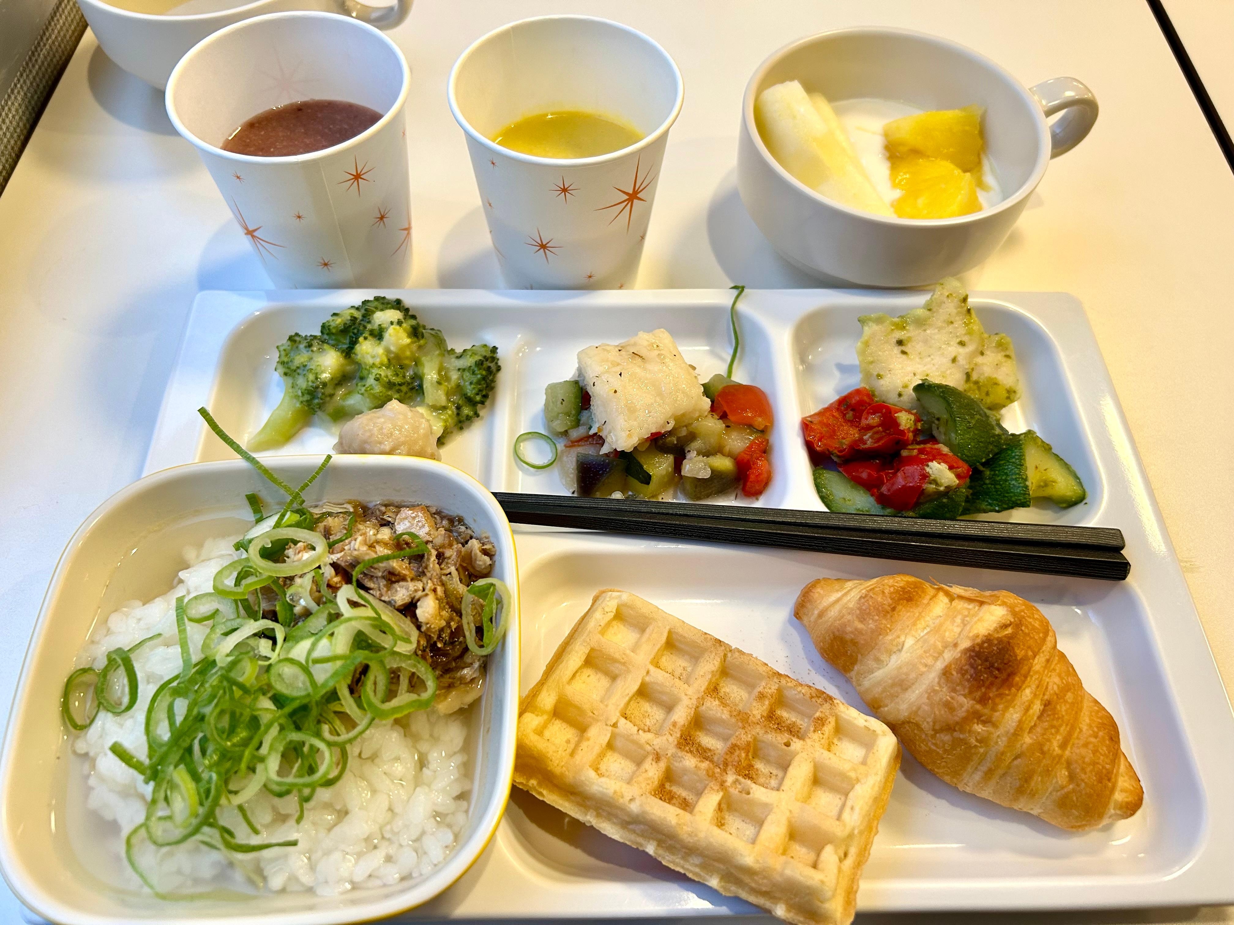 色とりどりの朝食