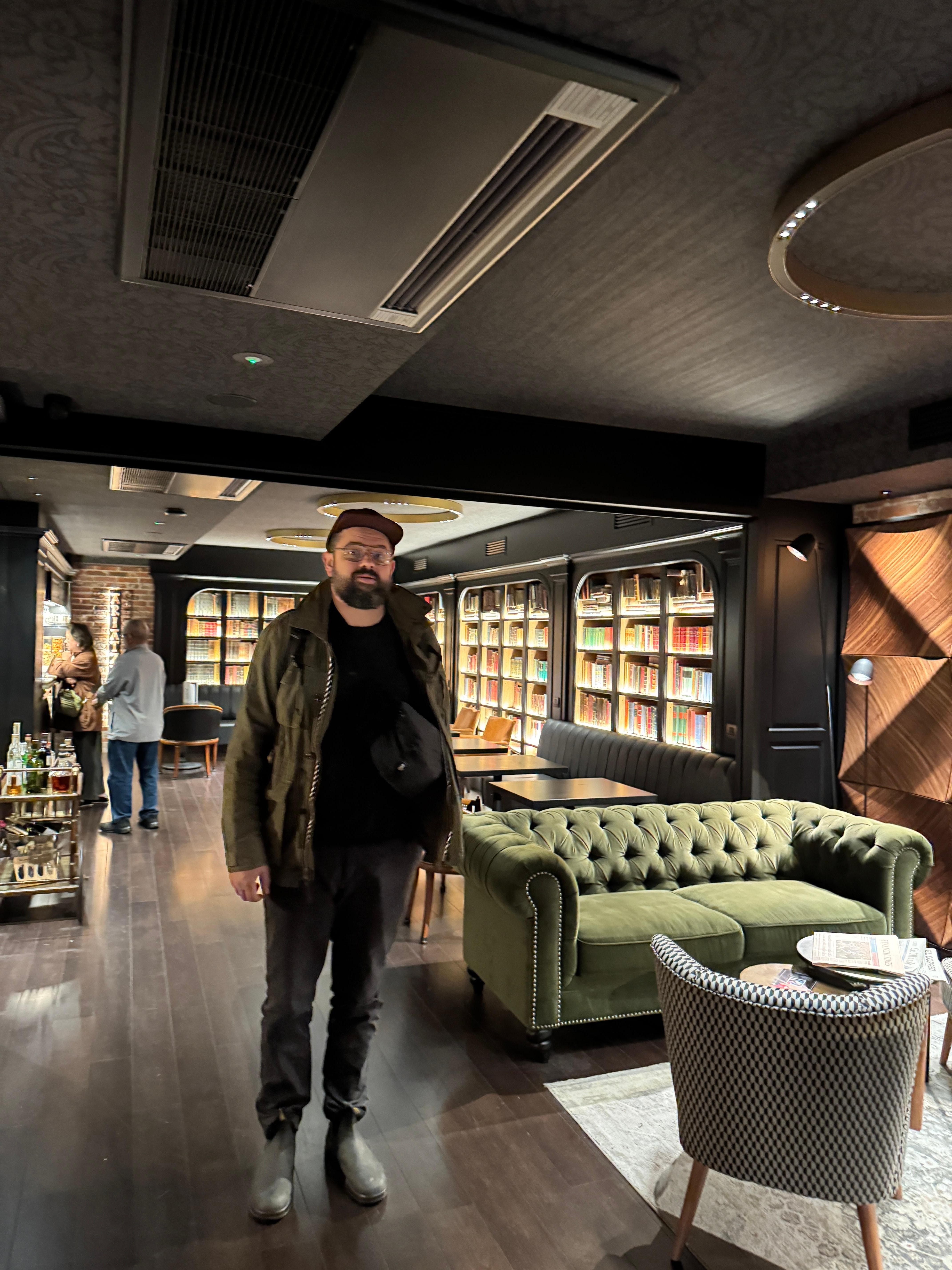 The reception area is so lovely!