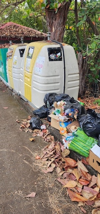 Designated Garbage area