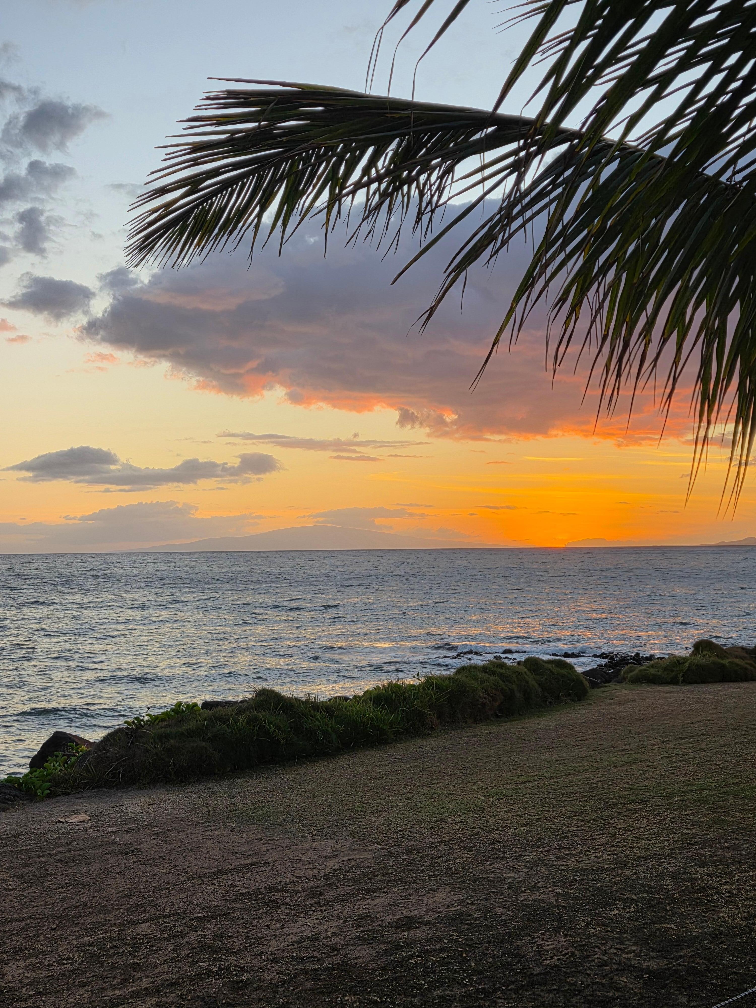 View from the beach chairs on the grounds
