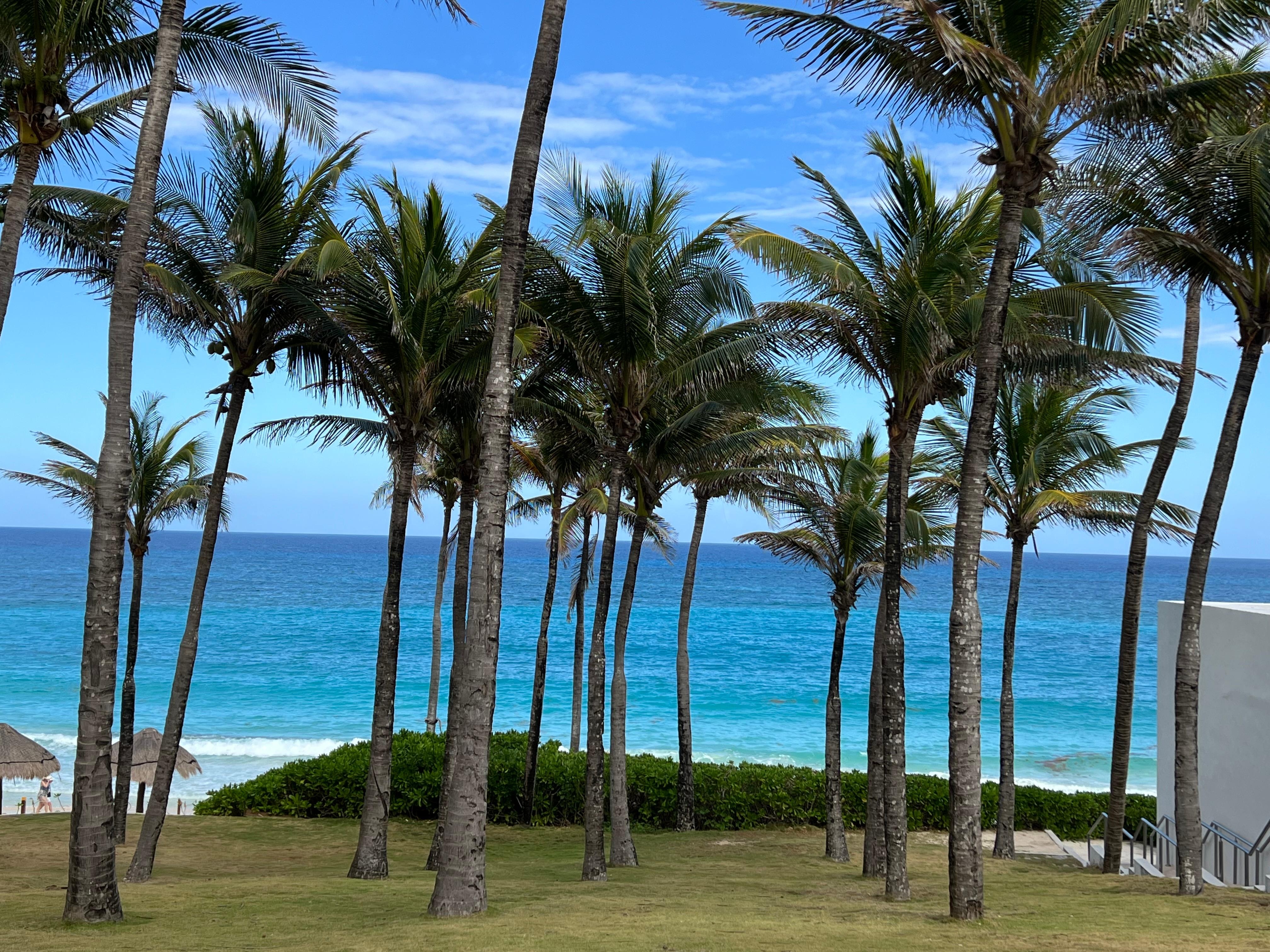 The view that greats you as you pull up. 