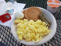 Weekend breakfast! Very good!