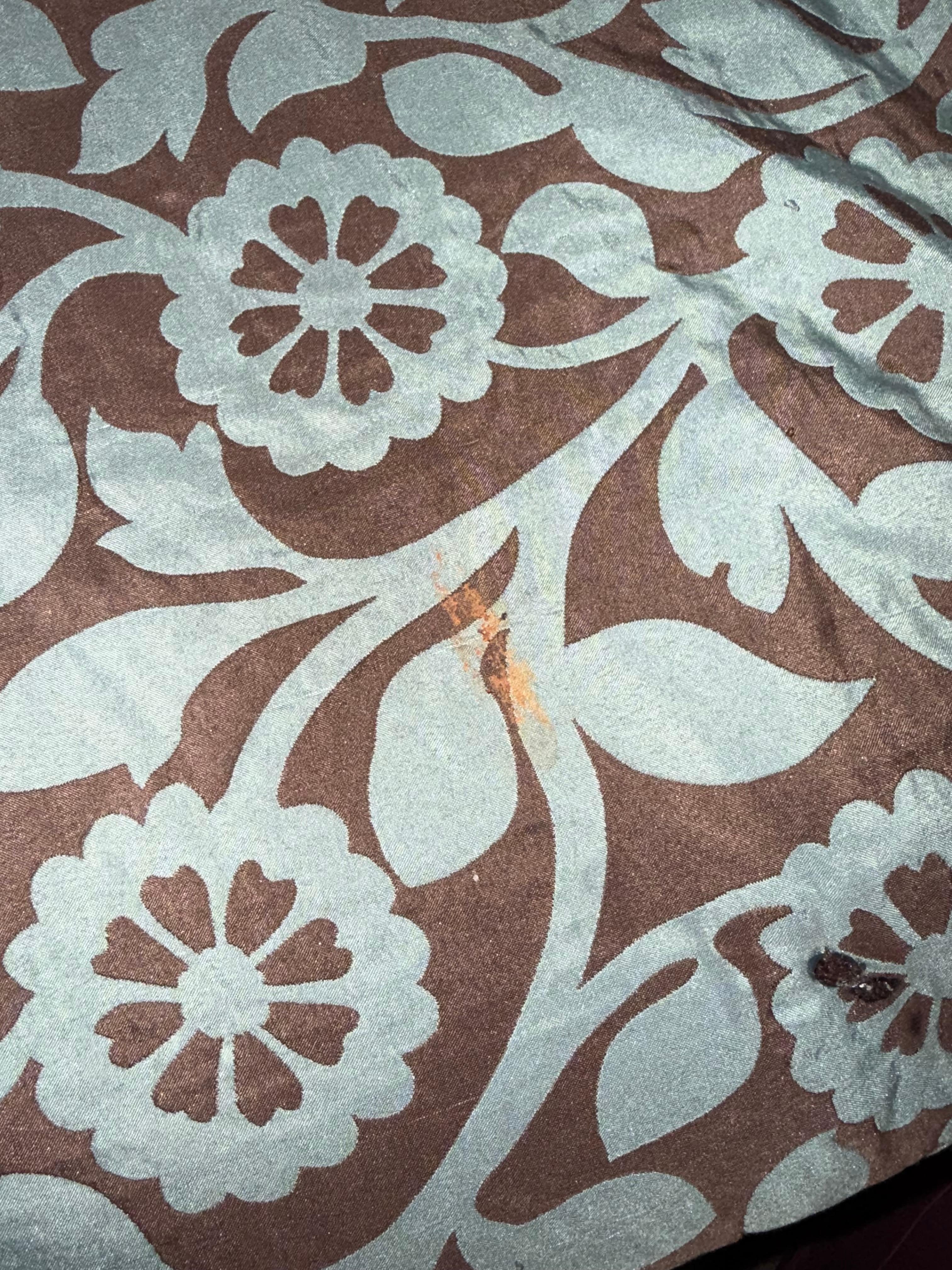 Bed sheets. Left the room stay after a few hours. Unacceptable for me.