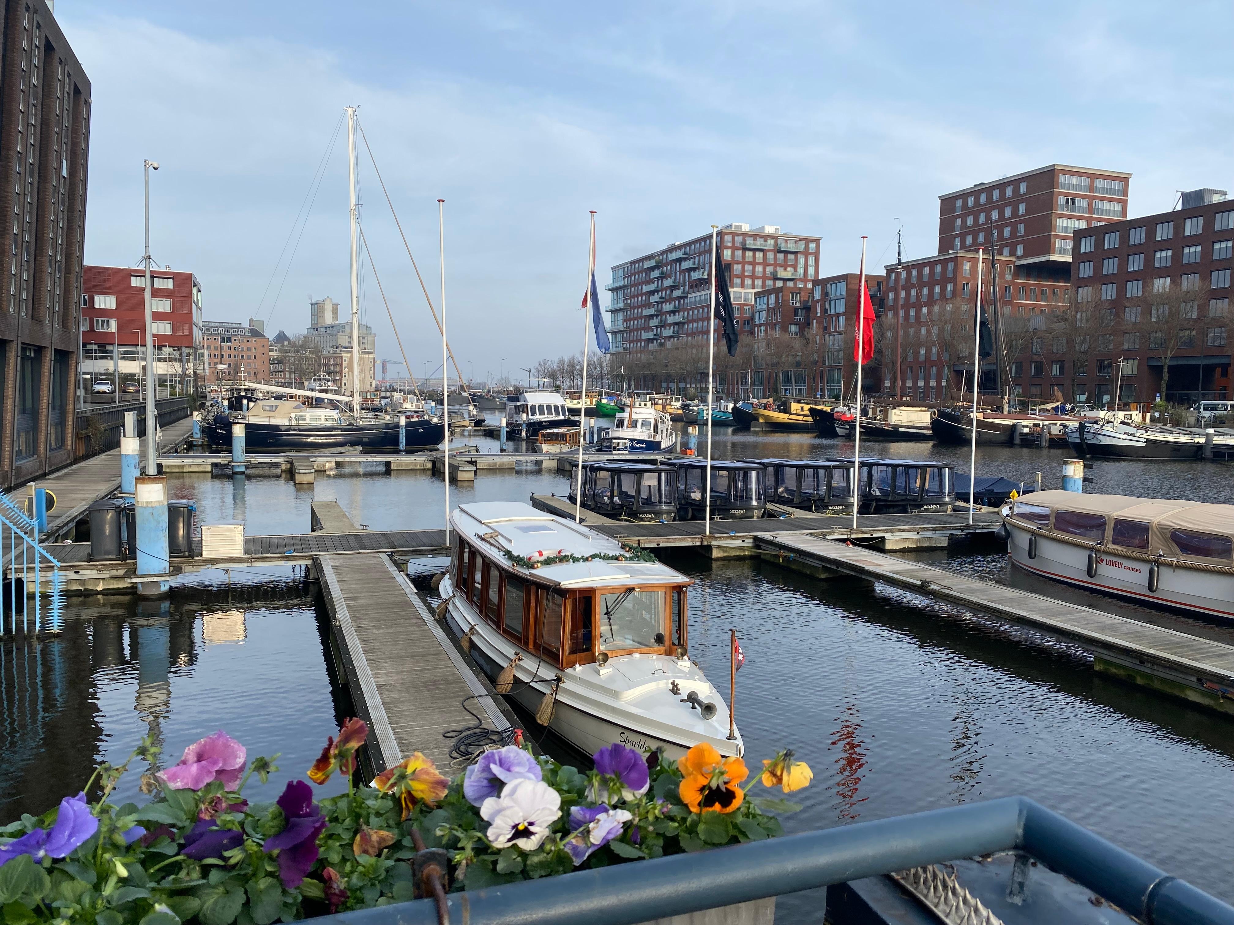 Canal across the bridge