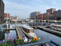 Canal across the bridge