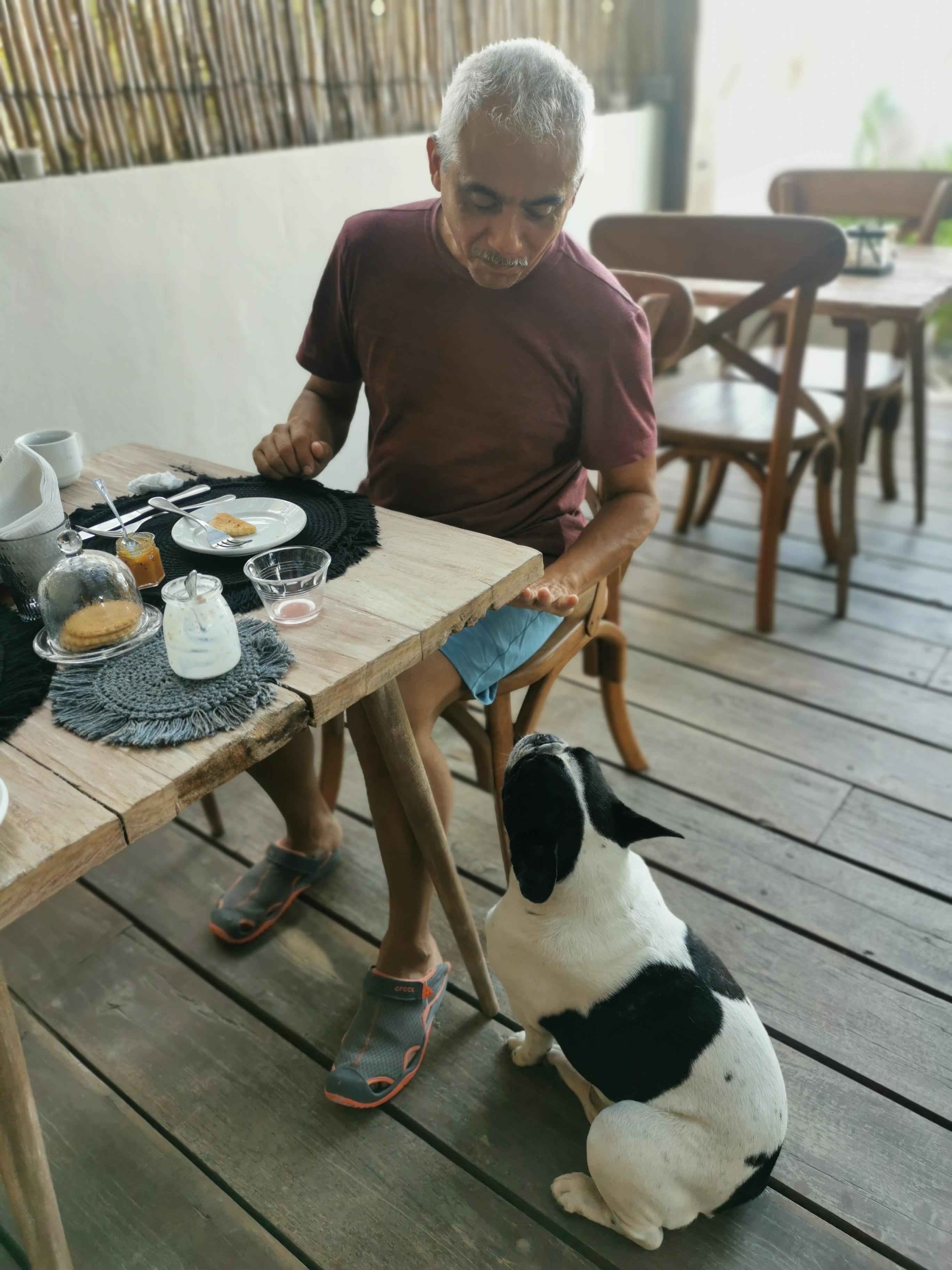 Con mi amigo Carlo
