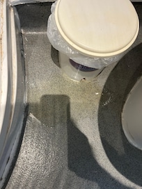 This water was on the floor during our visit and wasn't wiped up at all.