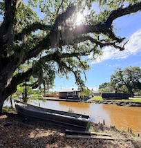 View of property from across the Bayou