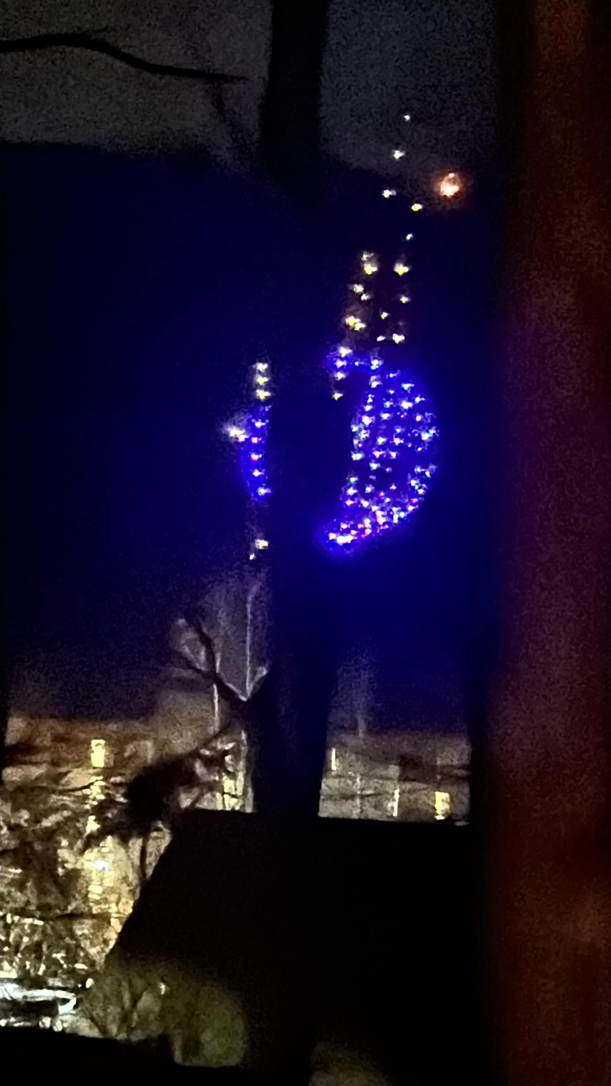 This was from our balcony!! 