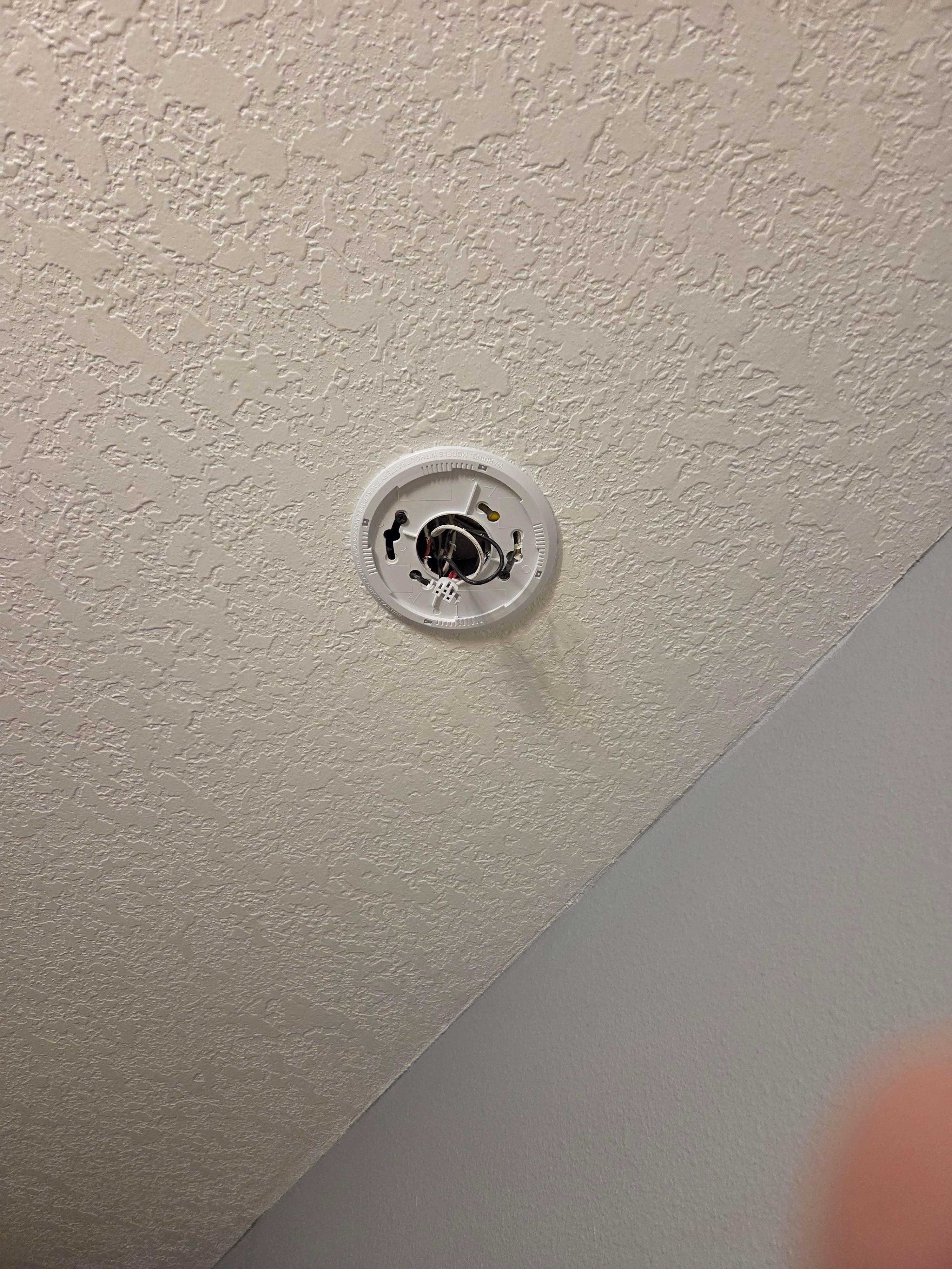 Missing smoke alarm?