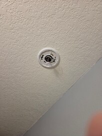 Missing smoke alarm?