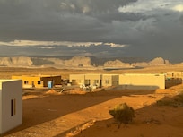 View of Lake Powell from back yard.