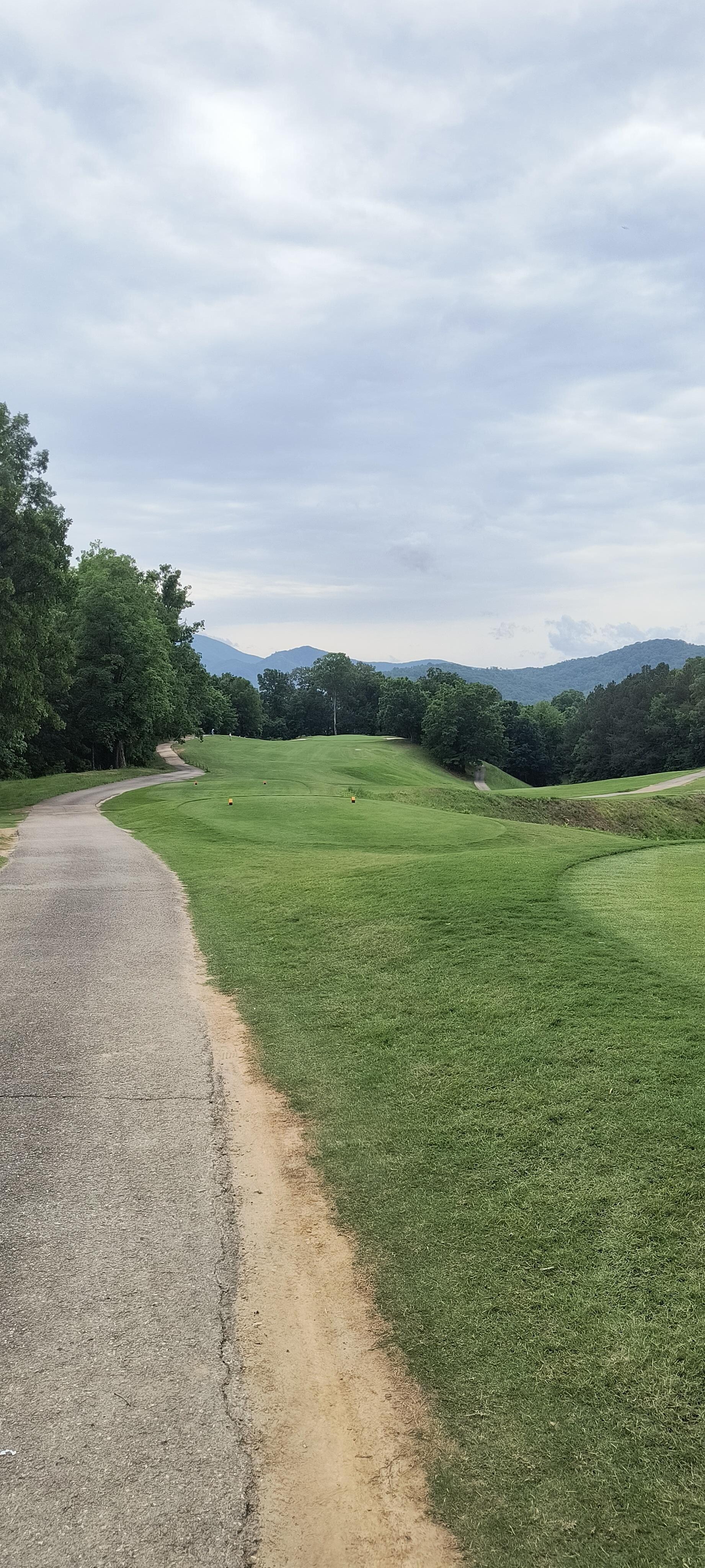 Scenic views from the Gatlinburg golf club about 5 miles from the hotel.