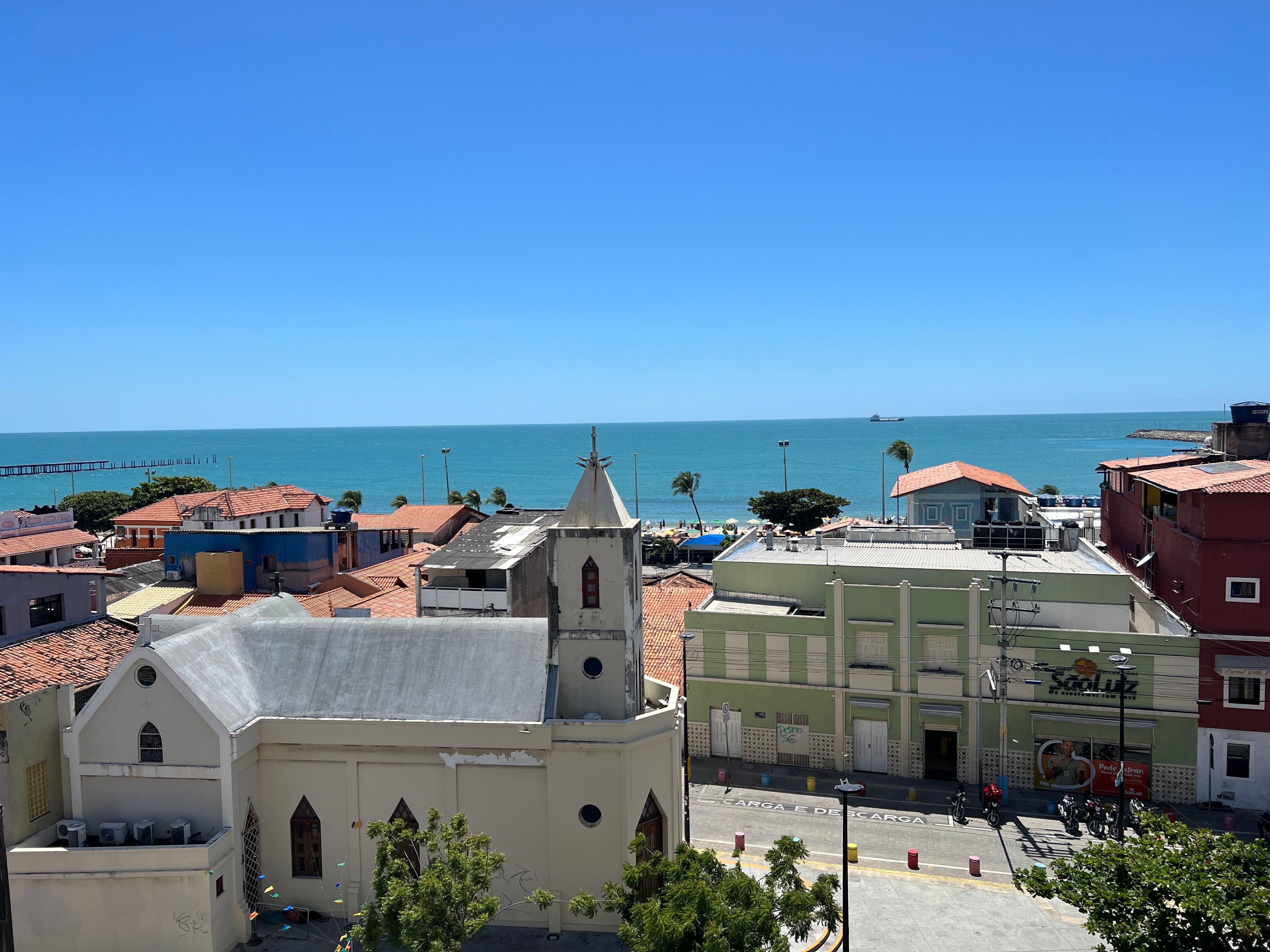 Vista do apto 