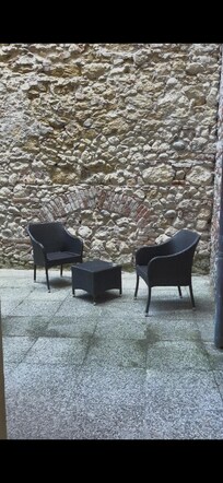 Private patio