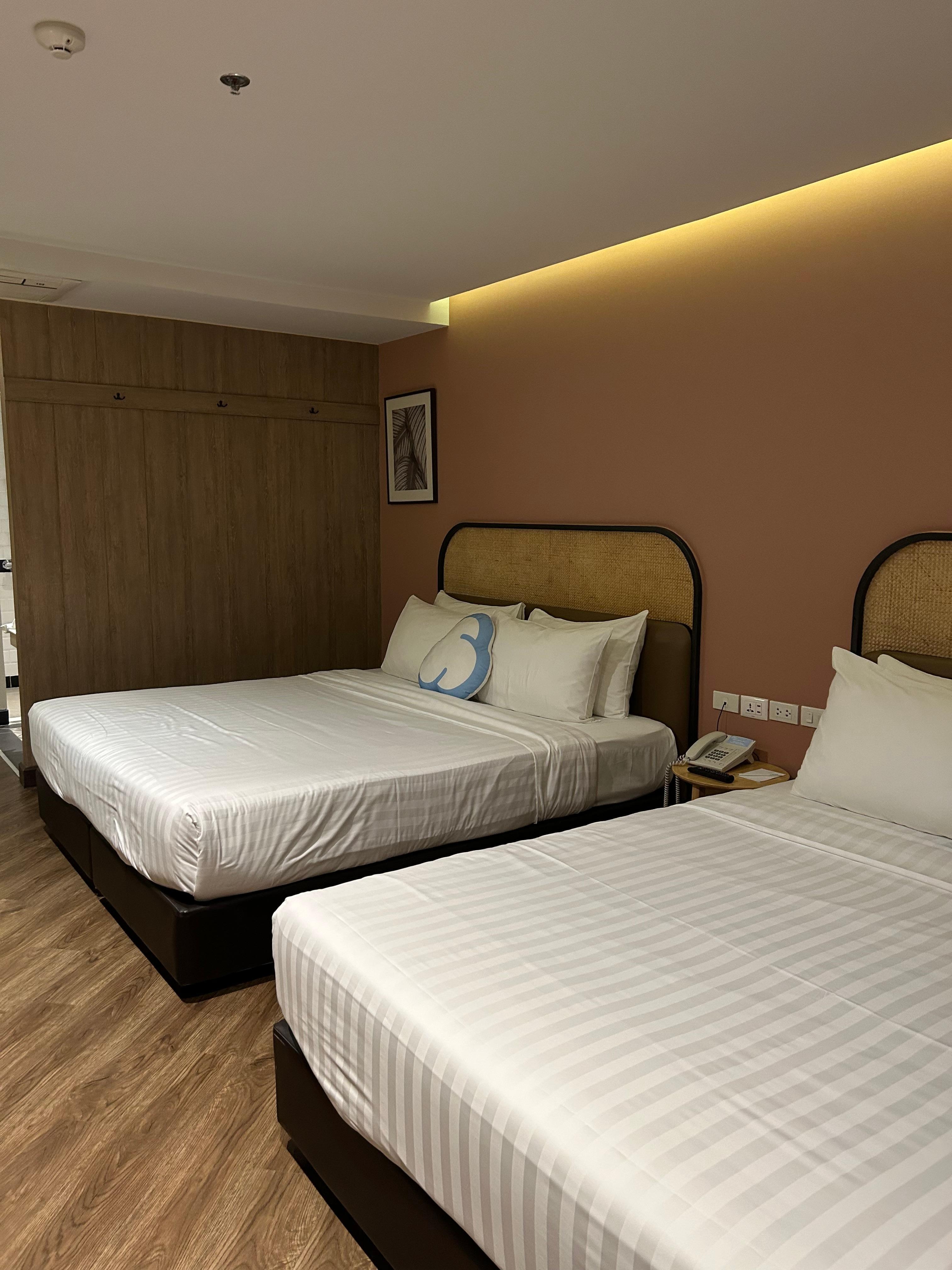 清潔感のあるベッド