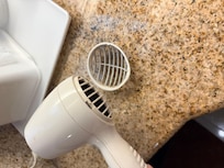 Back of hairdryer that would come off very easily