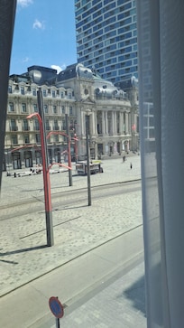 Uitzicht vanuit de kamer