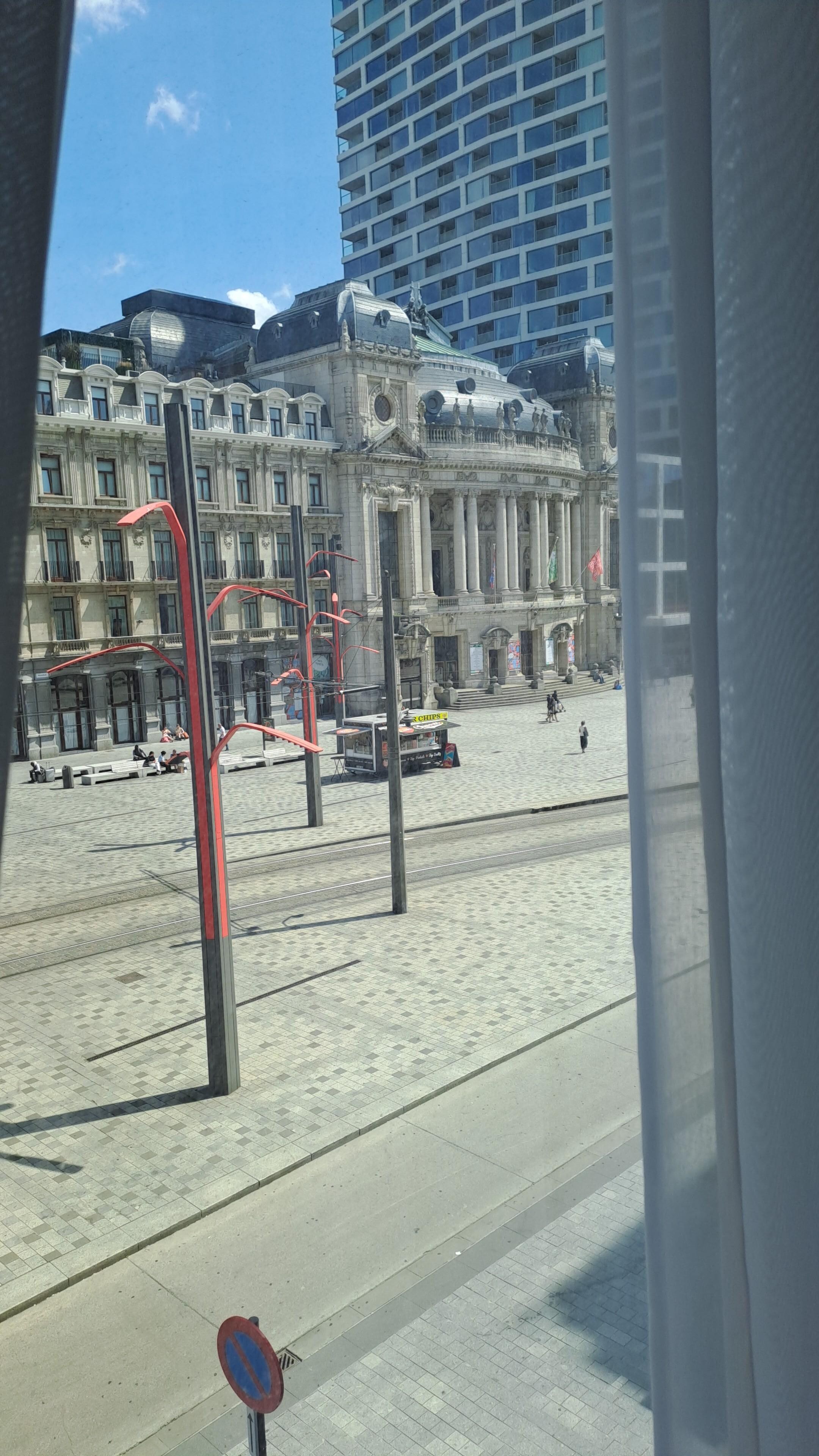 Uitzicht vanuit de kamer