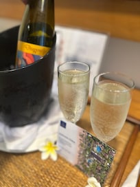Our welcome home gift. We love LBH and will definitely be back time and time again.