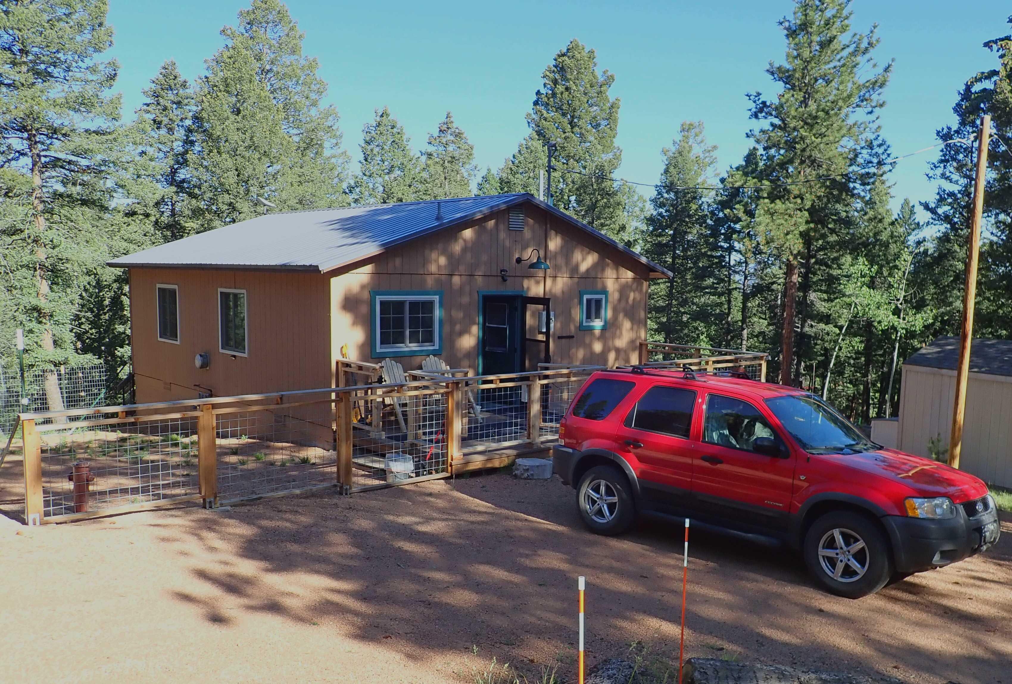 Checkout morning at the cabin.