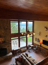 Looking down From second floor area