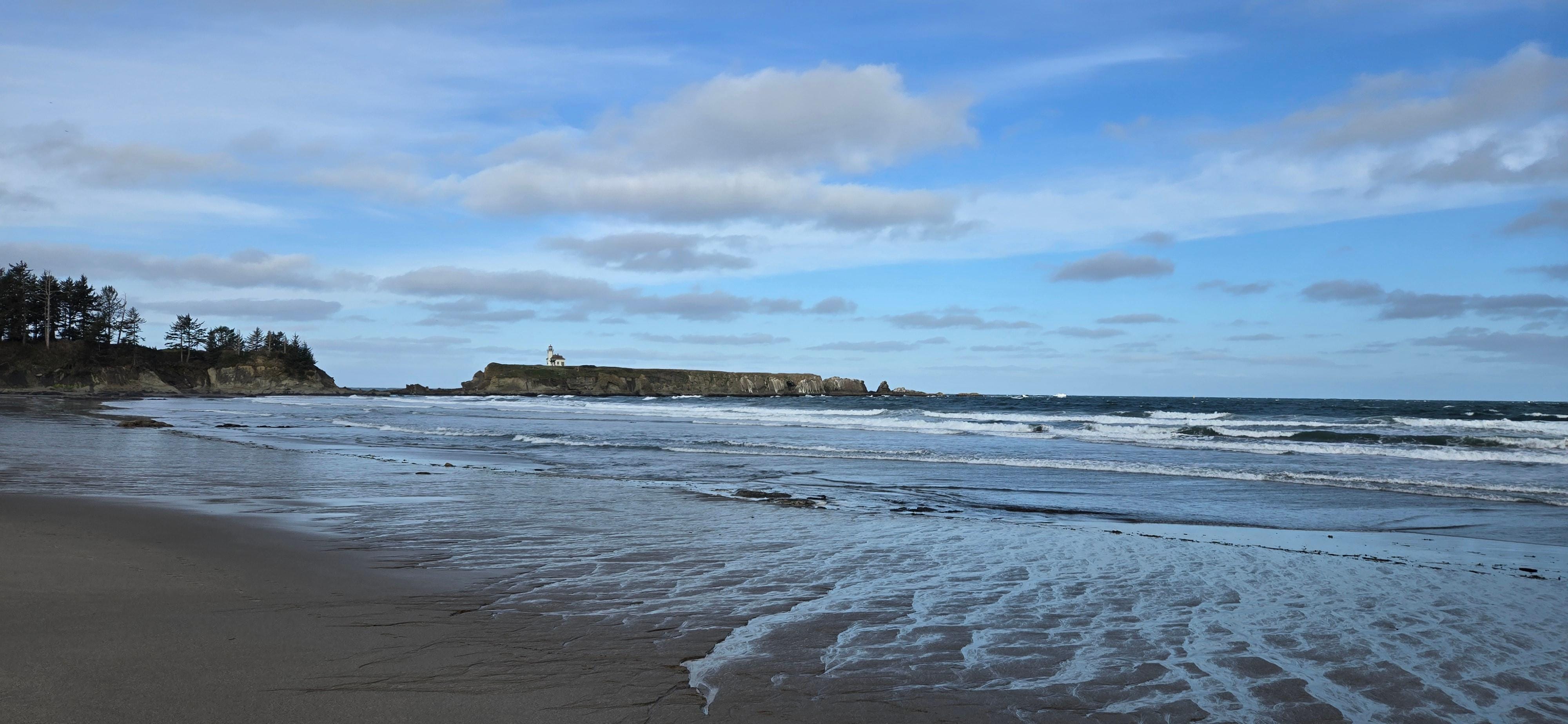 Morning walk on the beach