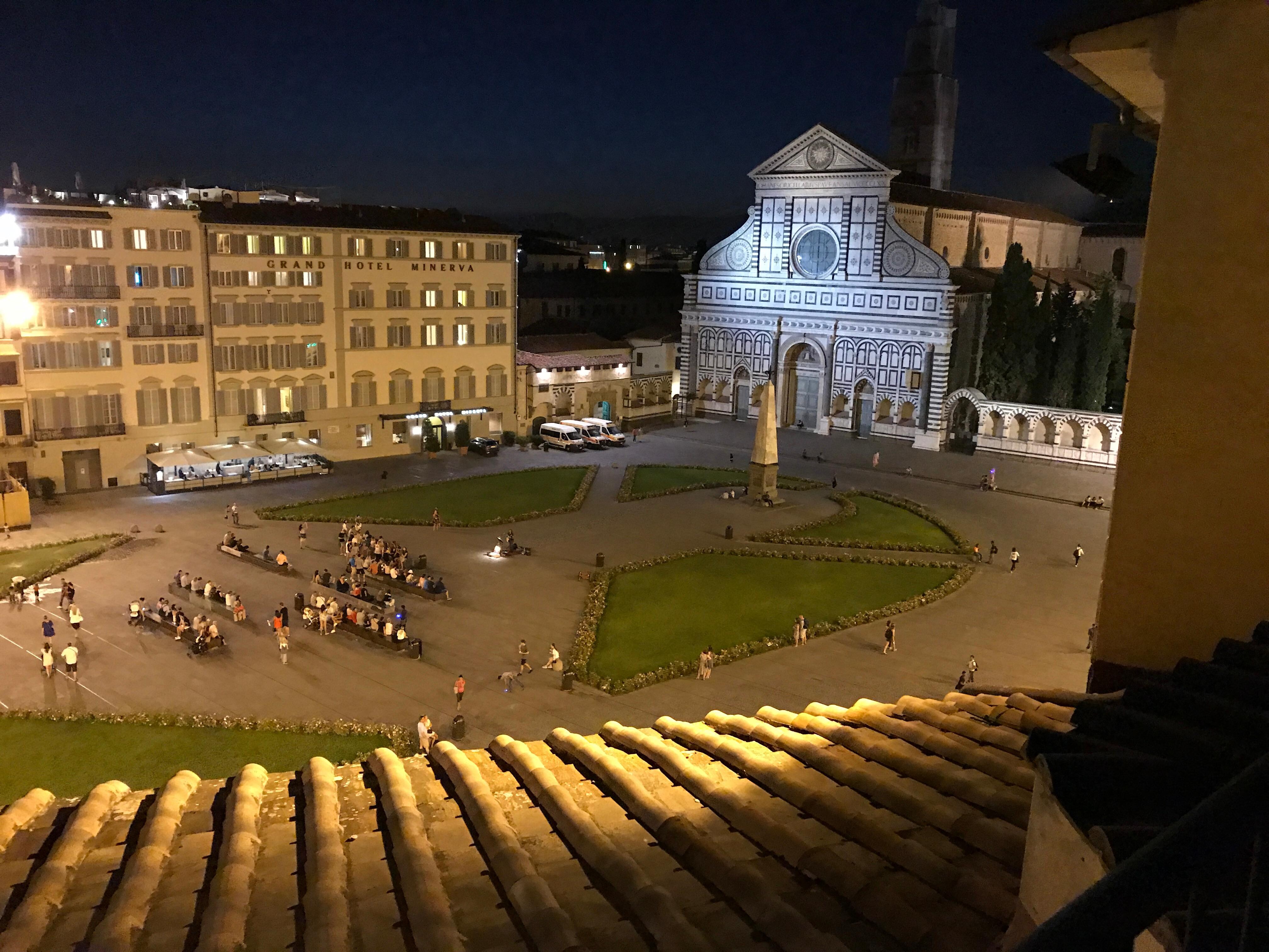 View from terrace