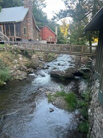 View from hot tub