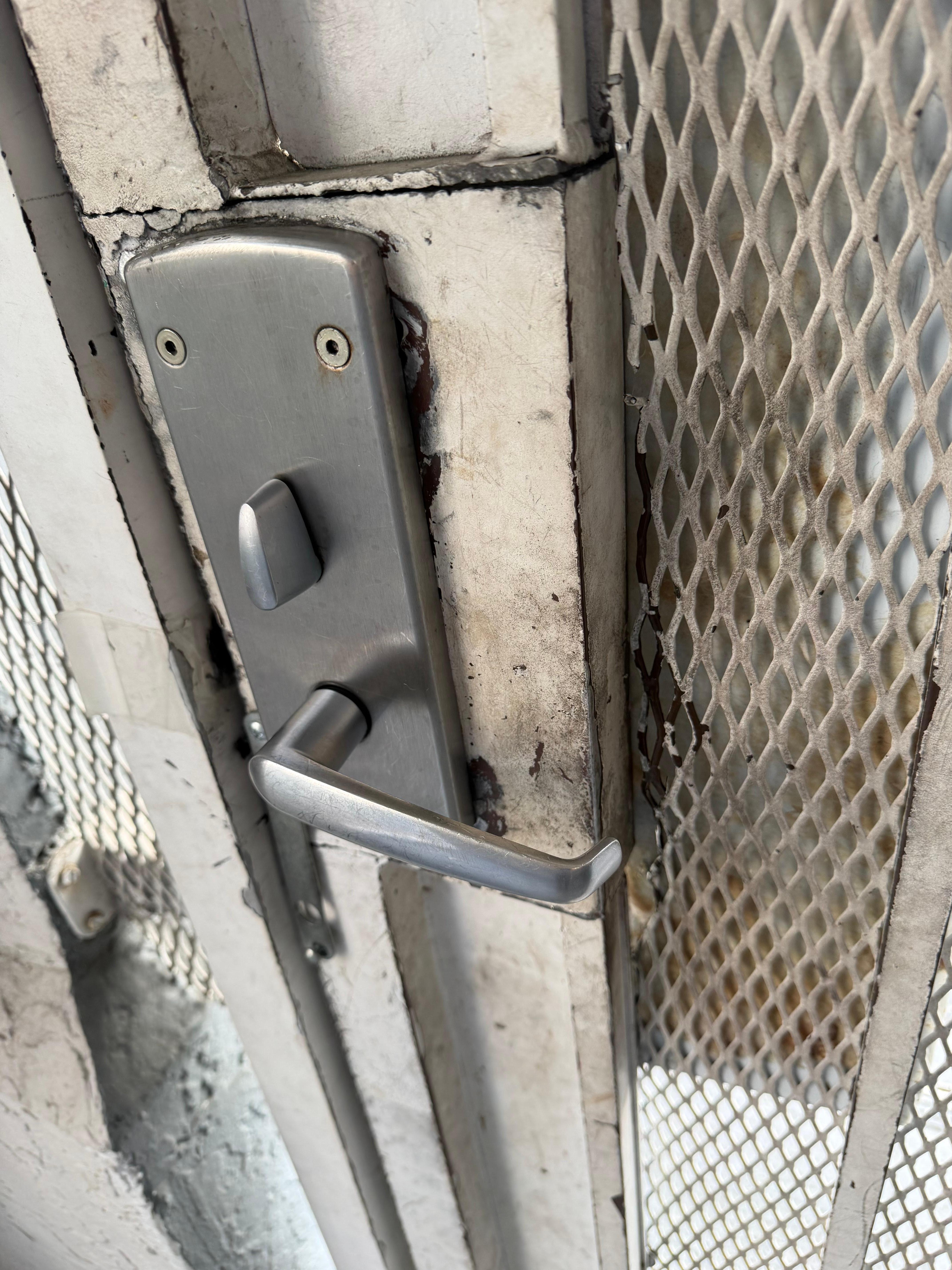 The nasty gate lock that never engaged properly. 
