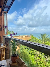 View during breakfast