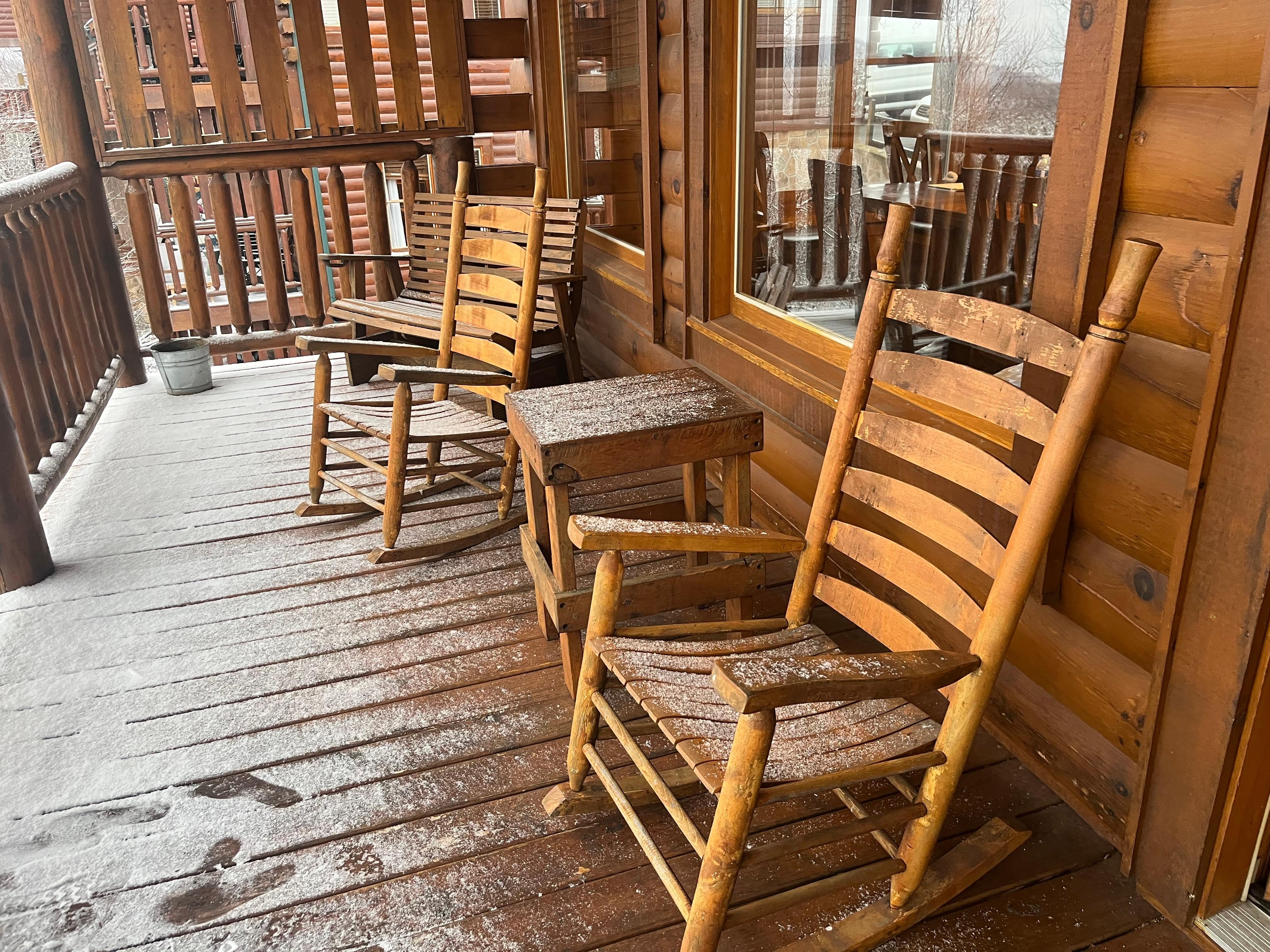 Balcony for relaxing 