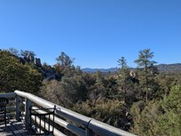 View from deck