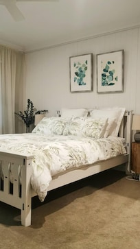 The Fresh modern bedroom.