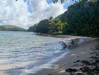 The view towards the rest of the village