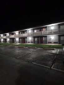 Outside