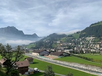 View from restaurant terrace. Gorgeous!