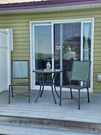 Private, back deck