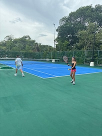 Tennis and pickle ball court