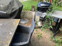 Mosbegroet terrasse