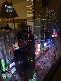 Time Square view from 39th floor