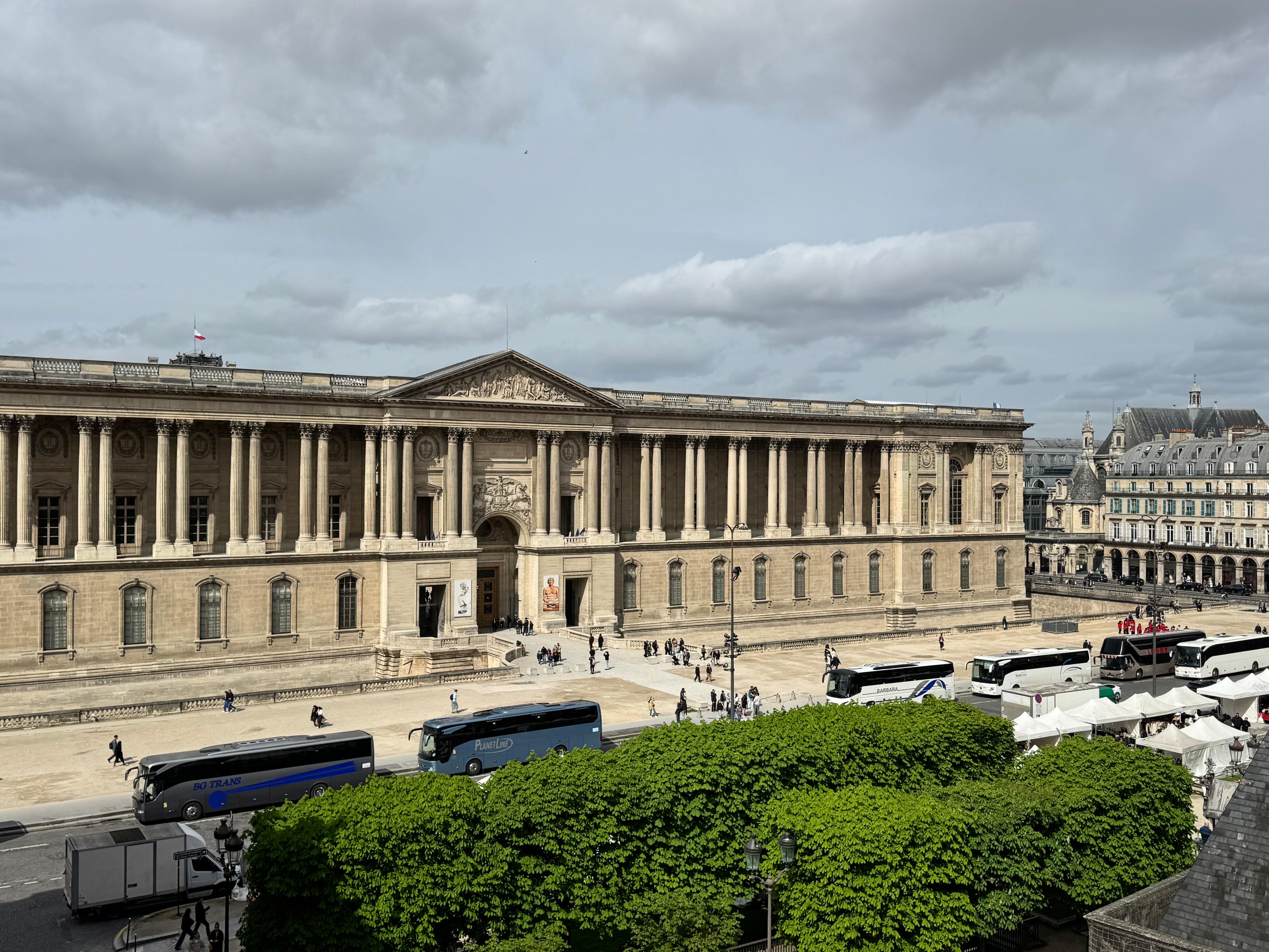 View from our balcony!