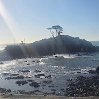 This was our view from the upstairs bedroom.