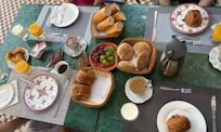 One of the breakfasts