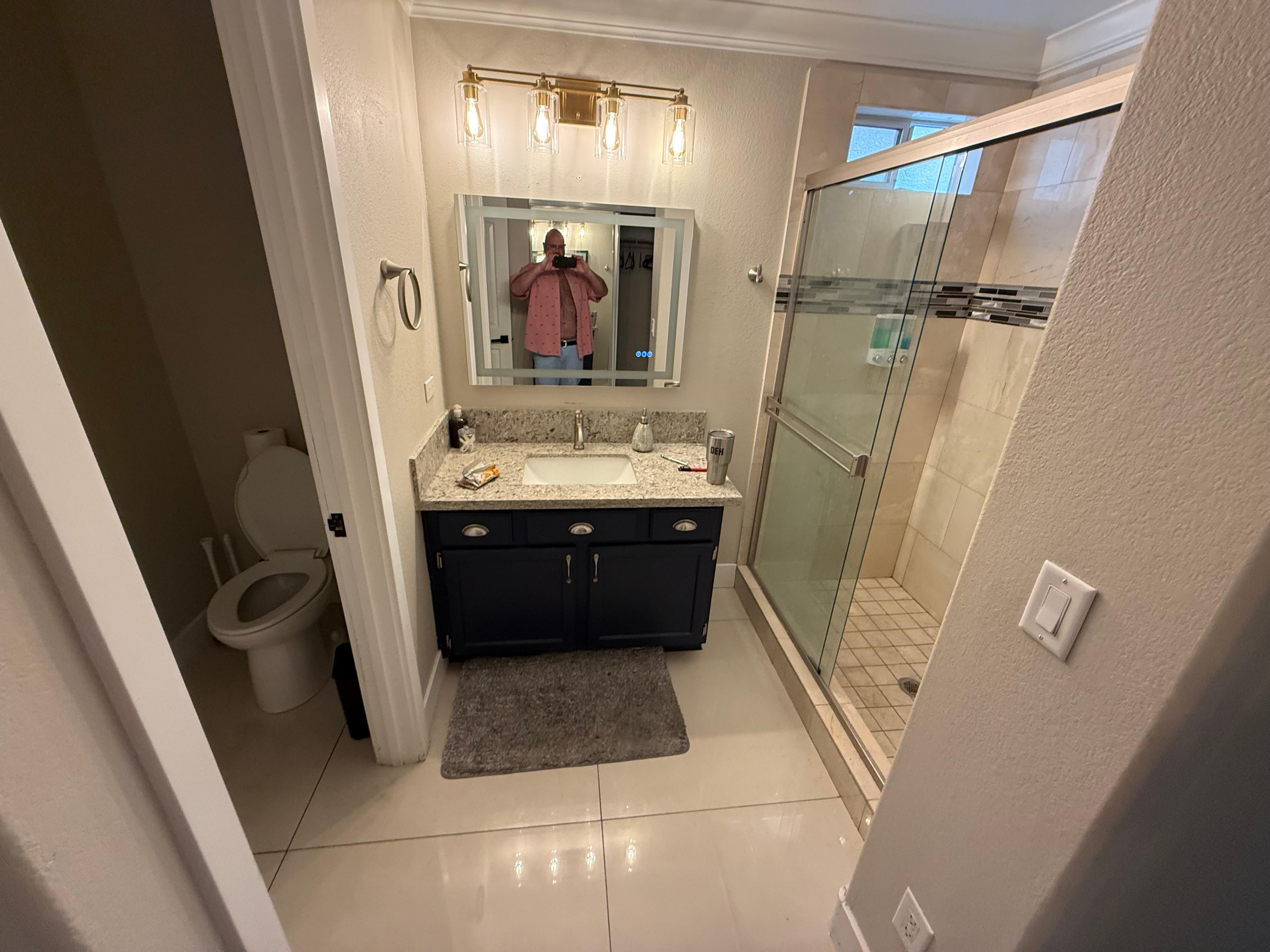 Downstairs Master Bathroom