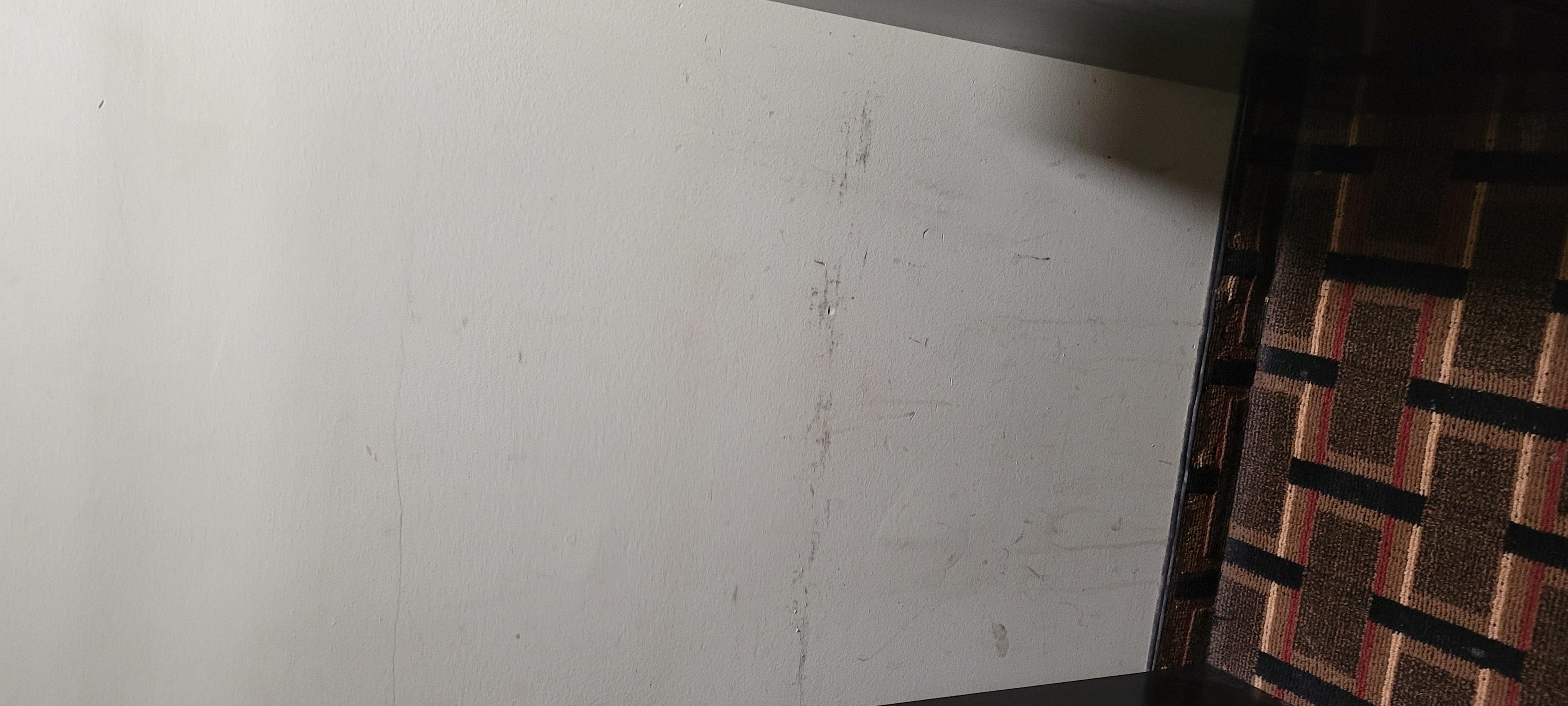 Dirty floors and walls