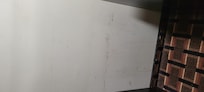Dirty floors and walls