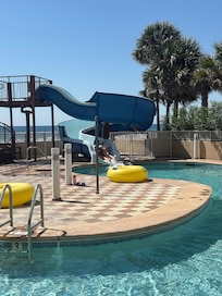 Water slide! Best thing for the kids!