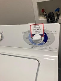 No washer when we arrived.