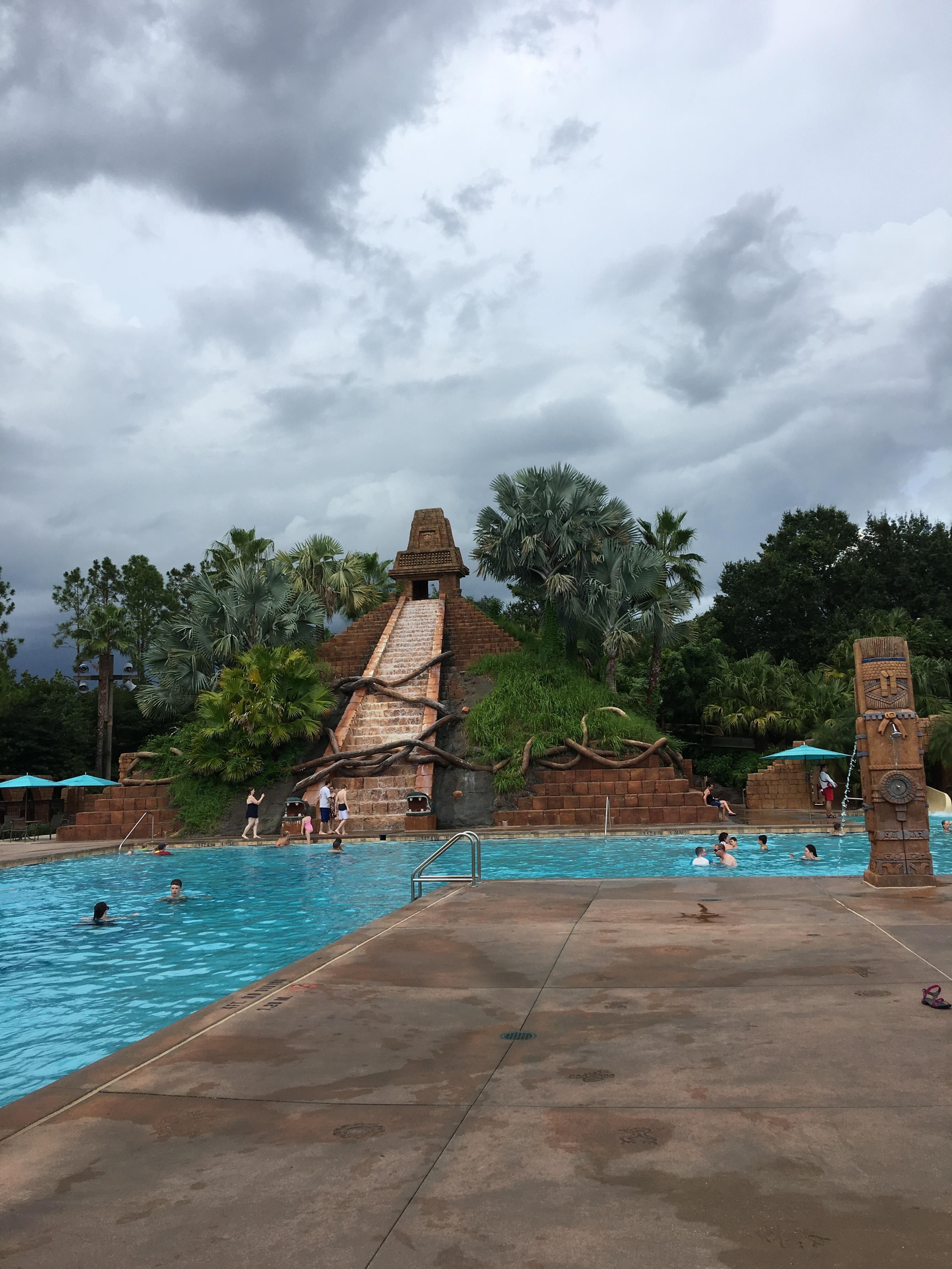 each quarter has its own pool and this one is the big pool! it has a good slide and the jacuzzi pool is a must to visit